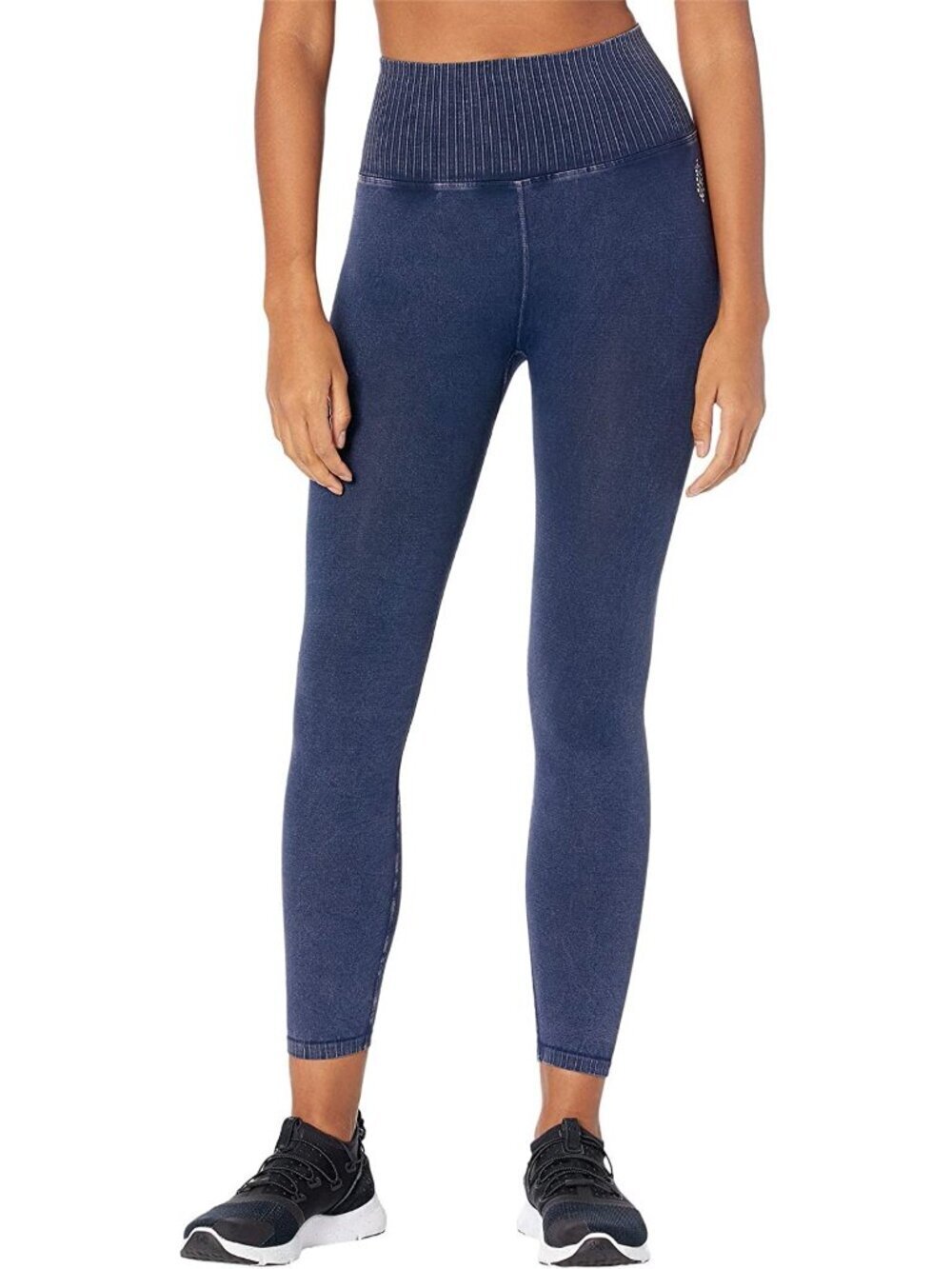 Free People Movement Good Karma High Rise Leggings 26" - M/L Washed Navy